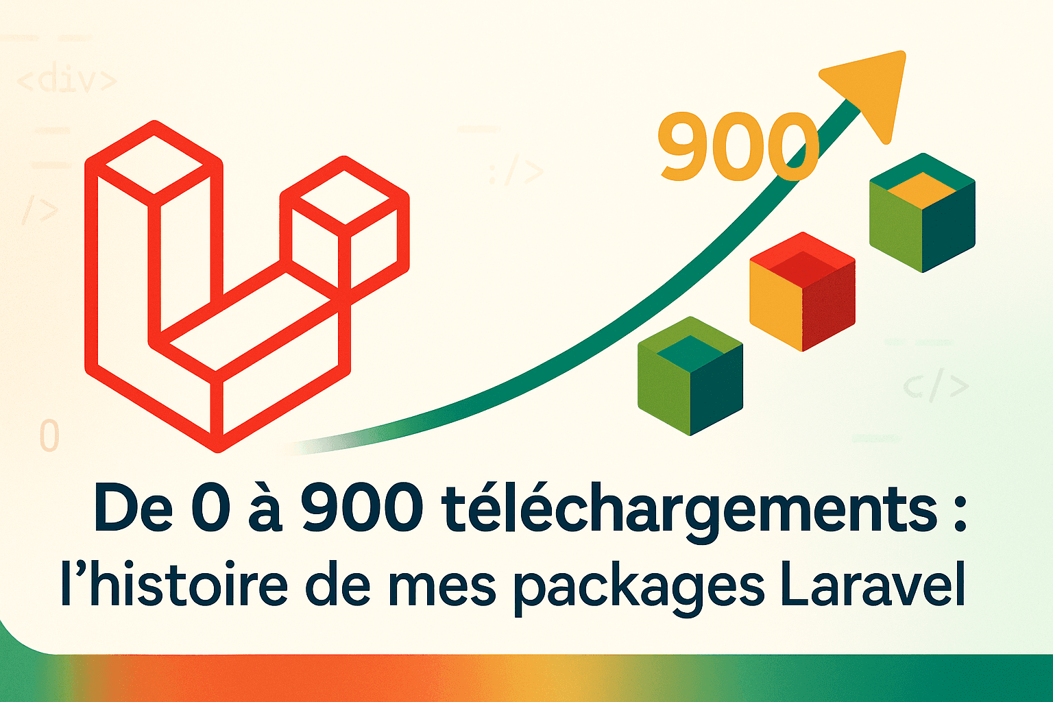 De 0 à 900 téléchargements : l'histoire de mes packages Laravel